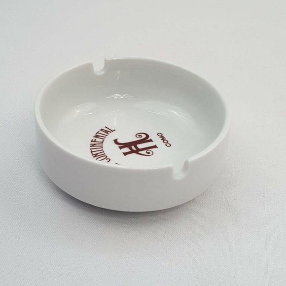 Vintage 1994 Richard Ginori Ashtray Hotel Continental Como Italy - Picture 2 of 7
